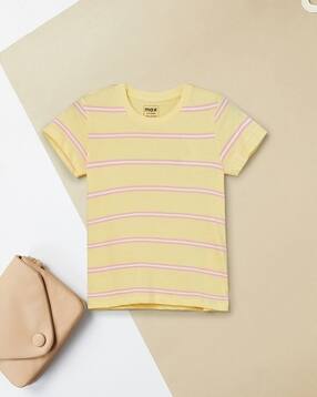 max Striped Regular Fit Round-Neck T-Shirt -picture-22