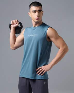 technosport Men Slim Fit Crew-Neck Vest-picture-32