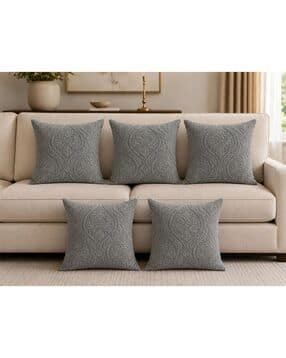 yukany Set of 5 Velvet Cushion Covers-picture-41