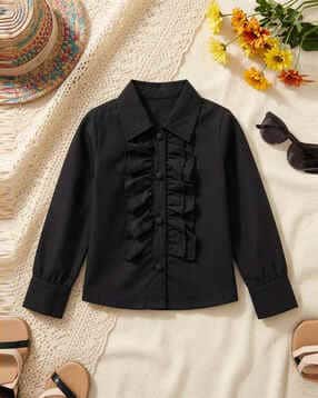 cutiekins Girls Ruffled Regular Fit Top -picture-21