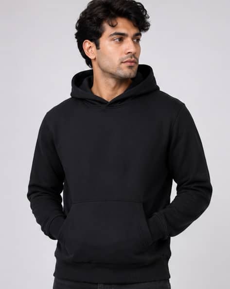 theallchemy Men Regular Fit Hoodie with Kangaroo Pocket