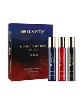 bella vita luxury Set Of 3 Mood Collection Perfume Gift Set For Men-picture-14