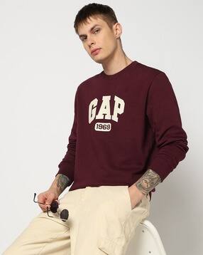 gap Men Printed Regular Fit Round-Neck Full-Sleeve Sweatshirt-picture-16
