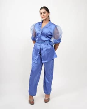 fashiontownie Women 2-Piece Co-Ord Set with Tie-Up-picture-14