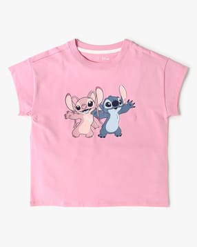 gap kids Girls Graphic Print Regular Fit Short Sleeves Round-Neck T-Shirt-picture-12