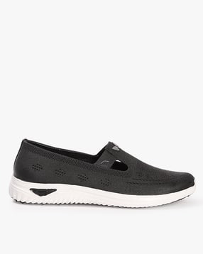 Women Lazer-Cut Round-Toe Casual Shoes-image-9
