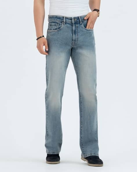 RED TAPE Men Mid-Rise Straight Jeans