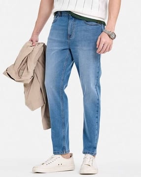 Men Tapered Fit Jeans-image-35