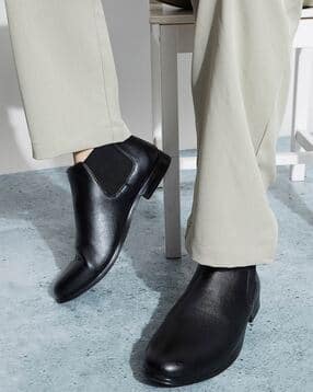 code by lifestyle Men Slip-On Ankle-Length Boots-picture-16
