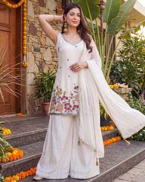 nyrika Women Embroidered Straight Kurta Set-picture-35