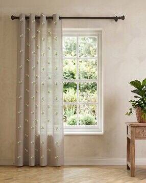 urban space Embroidered Semi Sheer Curtain-picture-38