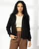 Jet Lee Jackets Buy Jet Black Sweatshirt & Hoodies for Women by Teamspirit Online ...