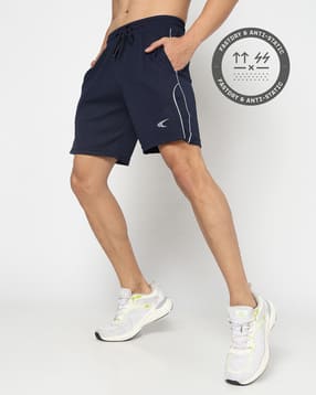 performax Men Patterned Regular Fit Running Piping Shorts-picture-15
