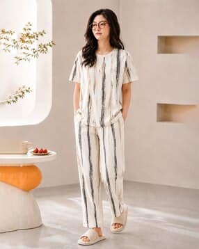 fyre rose Women Printed Top & Pyjamas Set-picture-10