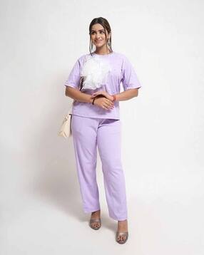 fashiontownie Women Embellished 2-Piece Co-Ord Set-picture-11