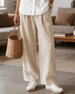 buda jeans co Women Mid-Rise Relaxed Fit Pants-picture-30