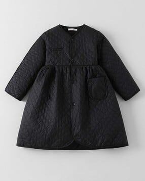 hopscotch Girls Quilted Coat with Button Closure-picture-43