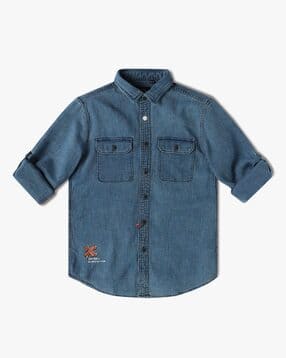 junior killer Boys Graphic Print Relaxed Fit Shirt-picture-12