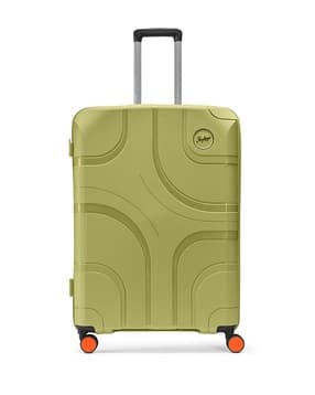 Unisex Cubism Check-In Large Trolley Bag-image-10