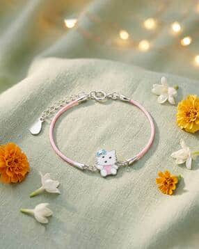 touch925 925 Silver Hello Kitty Kids Rakhi-picture-23