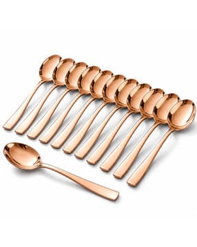12 Pieces Stainless Steel Dinner Spoon-image-28