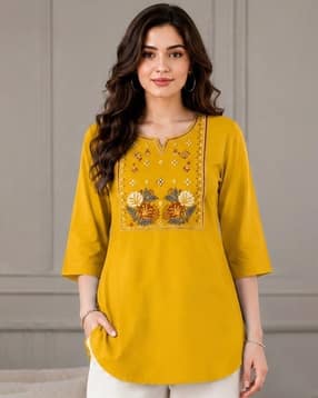 nyrika Women Embroidery Tunic-picture-3