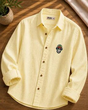 buda jeans co Men Embroidered Regular Fit Shirt-picture-29