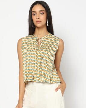 yousta Women Graphic Print Cropped Fit Top-picture-39