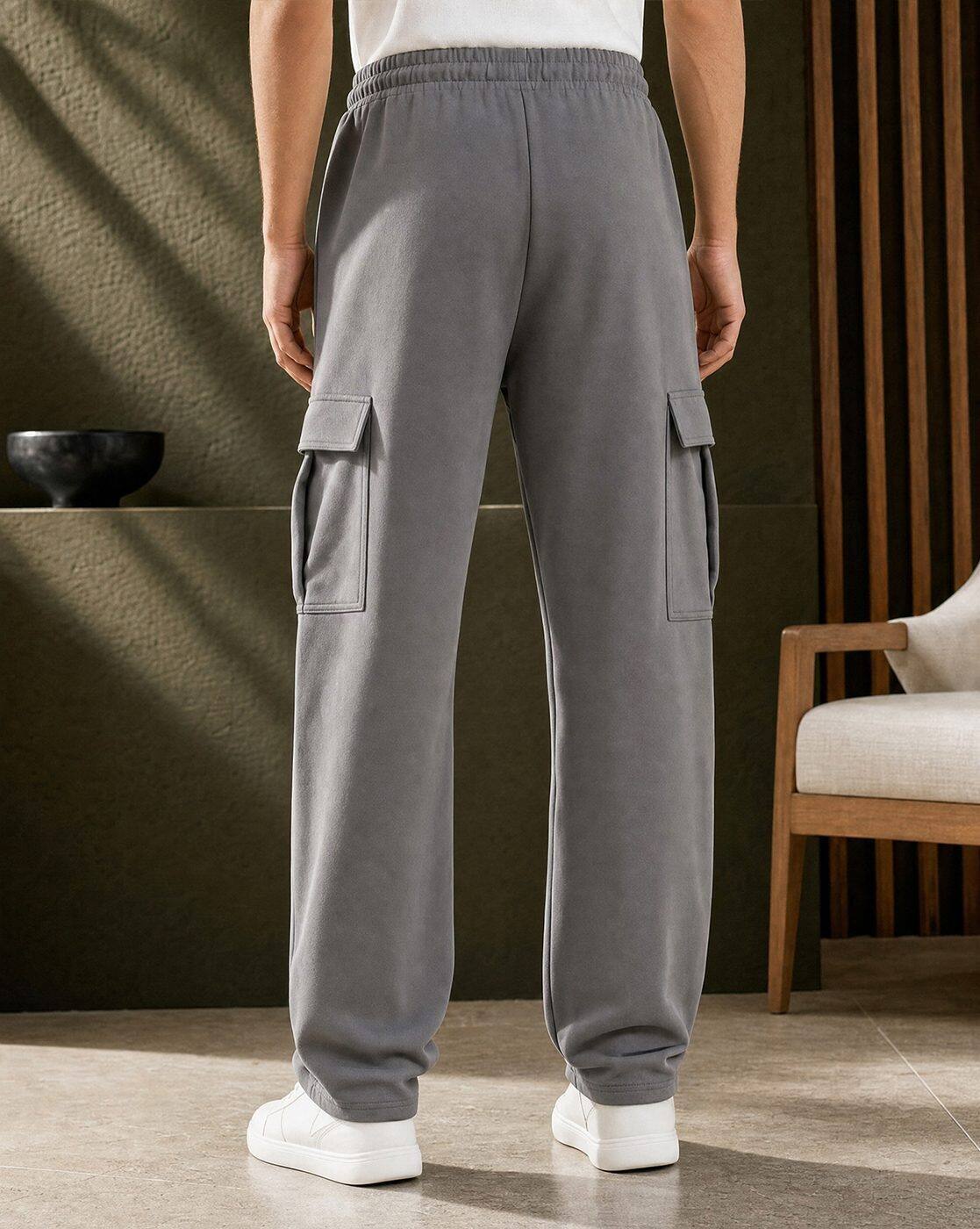 Buy Nobero Men Oversized Cargo Joggers Online | Ajio.com