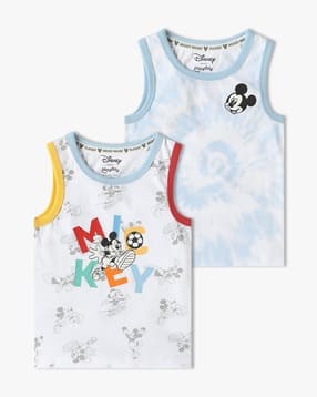 playday Boys Pack of 2 Printed Regular Fit Round-Neck T-Shirts-picture-29