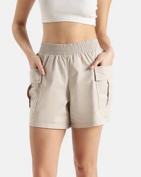 jockey Women Cargo Shorts with Elasticated Waist-picture-17