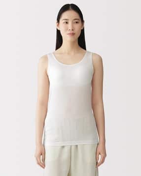 muji Women Lyocell Blended Bra Tank Top-picture-15