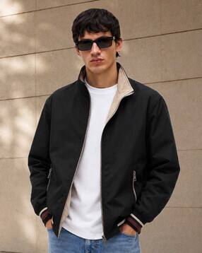 poshax Men Regular Fit Zip-Front Bomber Jacket-picture-22