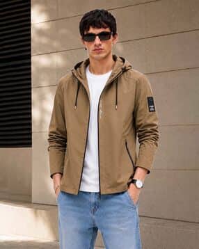poshax Men Regular Fit Zip-Front Hooded Jacket-picture-44