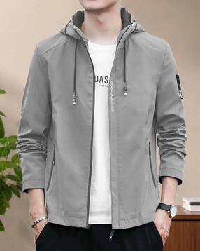 poshax Men Regular Fit Zip-Front Jacket-picture-13