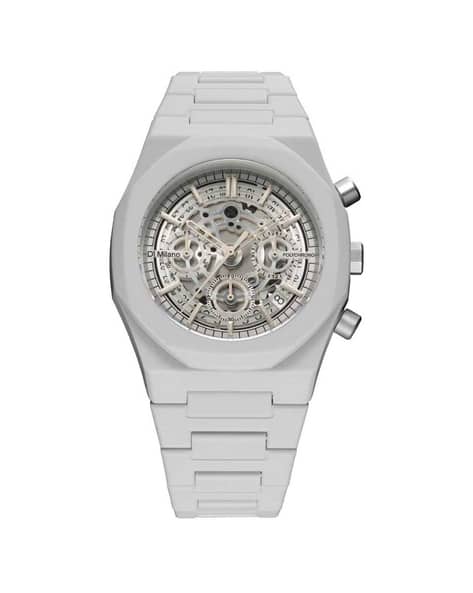 D1 Milano Men Chronograph Wrist Watch with Push-Button Closure-PHBJ11
