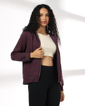 teamspirit Women Regular Fit Zip-Front Hoodie-picture-12