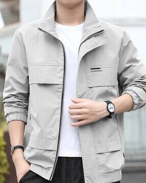 poshax Men Regular Fit Zip-Front Jacket-picture-41