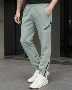 nobero Men Mid-Rise Joggers with Insert Pockets-picture-23
