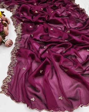 revangi Women Embroidered Silk Dupatta-picture-27
