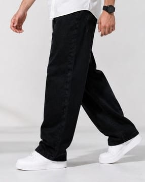 denimlook Men Mid-Rise Baggy Jeans-picture-47