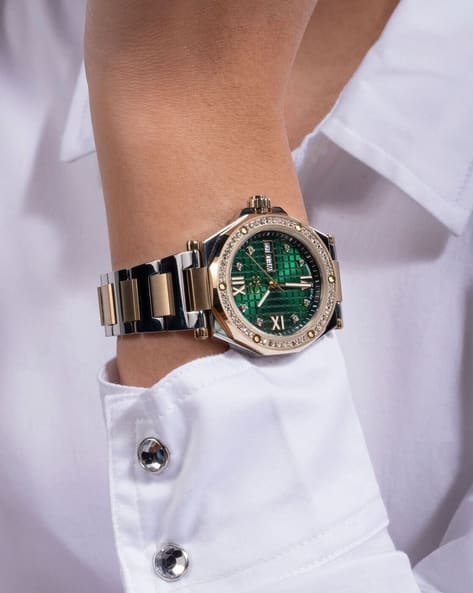 Buy GC Women Legacy Lady Green Round Online | Ajio.com