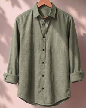 buda jeans co Men Regular Fit Spread-Collar Shirt-picture-33