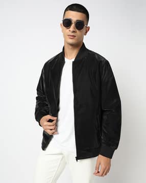 yousta Men Regular Fit Bomber Jacket-picture-10