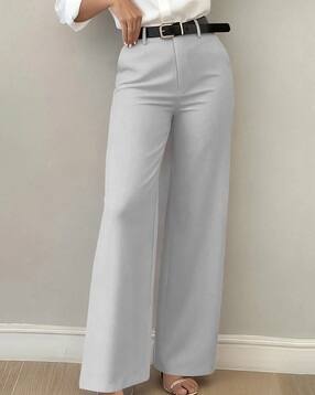 buda jeans co  Straight Fit Flat-Front Trousers-picture-41