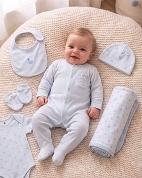 liltomatoes baby Graphic Print Cotton Gift Sets-picture-37