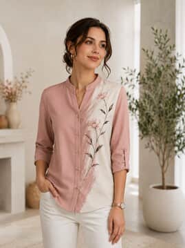18india Women Floral Print Relaxed Fit Shirt-picture-18