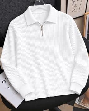 buda jeans co Men Ribbed Regular Fit Polo T-Shirt-picture-26