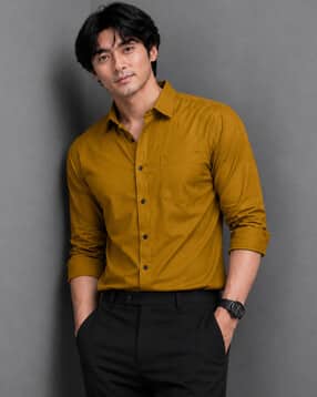 buda jeans co Men Regular Fit Spread-Collar Shirt-picture-48