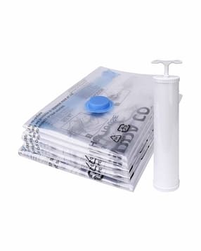 gadda co Pack of 5 Vacuum Storage Bags with Pump-picture-24